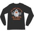 Retro You Can't Scare Me I'm A Math Teacher Cute Ghost Women Unisex Long Sleeve T-Shirt, trending gift Retro You Can't Scare Me I'm A Math Teacher Cute Ghost Women Unisex Long Sleeve T-Shirt, trending gift