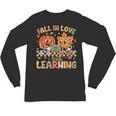 Retro Fall In Love With Learning Autumn Pumpkin Teacher Kids Unisex Long Sleeve T-Shirt, trending gift Retro Fall In Love With Learning Autumn Pumpkin Teacher Kids Unisex Long Sleeve T-Shirt, trending gift