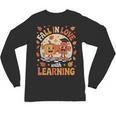Retro Fall In Love With Learning Pumpkin Leaf Teacher Autumn Unisex Long Sleeve T-Shirt, trending gift Retro Fall In Love With Learning Pumpkin Leaf Teacher Autumn Unisex Long Sleeve T-Shirt, trending gift