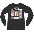 Retro Are You Fall O Ween Directions Teacher Halloween Ghost Unisex Long Sleeve T-Shirt, trending gift