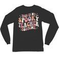 Retro Halloween This Is My Spooky School Teacher Costume Unisex Long Sleeve T-Shirt, trending gift Retro Halloween This Is My Spooky School Teacher Costume Unisex Long Sleeve T-Shirt, trending gift