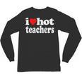 Retro I Love Hot Teachers Vintage I Heart Hot Teacher Men Women Girls Kids Unisex Long Sleeve T-Shirt, trending gift