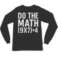 Retro Do The Math Teacher For Men Women Kid Boy Girl Unisex Long Sleeve T-Shirt, trending gift