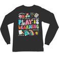 Retro Play Is Learning Kindergarten Teacher Team Women Unisex Long Sleeve T-Shirt, trending gift Retro Play Is Learning Kindergarten Teacher Team Women Unisex Long Sleeve T-Shirt, trending gift