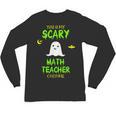 Scary Math Teacher Costume Halloween Lazy Easy Christmas Unisex Long Sleeve T-Shirt, trending gift Scary Math Teacher Costume Halloween Lazy Easy Christmas Unisex Long Sleeve T-Shirt, trending gift