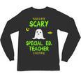 Scary Special Education Ed Teacher Costume Halloween Easy Unisex Long Sleeve T-Shirt, trending gift Scary Special Education Ed Teacher Costume Halloween Easy Unisex Long Sleeve T-Shirt, trending gift