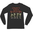 School Office Clerk Creepin' It Real HALLOWEEN Teacher Shirt Unisex Long Sleeve T-Shirt, trending gift