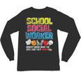 School Social Worker Teacher Caseworker Public Servant LSW Unisex Long Sleeve T-Shirt, trending gift School Social Worker Teacher Caseworker Public Servant LSW Unisex Long Sleeve T-Shirt, trending gift