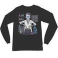 Science Teacher Halloween Skeleton Scientist Chemistry Unisex Long Sleeve T-Shirt, trending gift