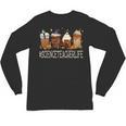Science Teacher Horror Fall Coffee Halloween Pumpkin Autumn Unisex Long Sleeve T-Shirt, trending gift