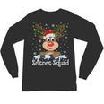 Science Teacher Squad Reindeer Christmas Teacher Xmas Lights For Men Women Unisex Long Sleeve T-Shirt, trending gift
