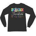 Science Teacher Tie Dye First Day Of School Back To School Men Women Girls Kids Unisex Long Sleeve T-Shirt, trending gift