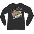 Second Grade Teacher Leopard Pencil 2nd Grade Women Teacher Unisex Long Sleeve T-Shirt, trending gift Second Grade Teacher Leopard Pencil 2nd Grade Women Teacher Unisex Long Sleeve T-Shirt, trending gift