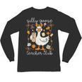 Silly Goose Teachers Club Cozy Fall Teacher Unisex Long Sleeve T-Shirt, trending gift Silly Goose Teachers Club Cozy Fall Teacher Unisex Long Sleeve T-Shirt, trending gift