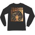 Smart Teacher Afro Girl Melanin African American Wowen Unisex Long Sleeve T-Shirt, trending gift
