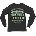 Social Studies Teacher Appreciation Men Women Unisex Long Sleeve T-Shirt, trending gift Social Studies Teacher Appreciation Men Women Unisex Long Sleeve T-Shirt, trending gift