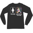Special Ed Teacher Dabbing Unicorn Teacher Women Unisex Long Sleeve T-Shirt, trending gift Special Ed Teacher Dabbing Unicorn Teacher Women Unisex Long Sleeve T-Shirt, trending gift