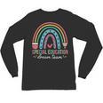 Special Education Dream Team Rainbow SPED Teacher Autism Unisex Long Sleeve T-Shirt, trending gift Special Education Dream Team Rainbow SPED Teacher Autism Unisex Long Sleeve T-Shirt, trending gift