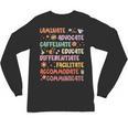 SPED Caffeinate Advocate Laminate Educate Teacher Facilitate For Men Women Unisex Long Sleeve T-Shirt, trending gift SPED Caffeinate Advocate Laminate Educate Teacher Facilitate For Men Women Unisex Long Sleeve T-Shirt, trending gift