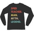 Sped Teacher Man Myth Legend Unisex Long Sleeve T-Shirt, trending gift
