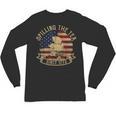 Spilling The Tea Since 1773 American History Teacher Vintage Unisex Long Sleeve T-Shirt, trending gift