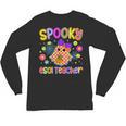 Spooky ESOL Teacher Halloween ESOL Teaching Coquette Unisex Long Sleeve T-Shirt, trending gift Spooky ESOL Teacher Halloween ESOL Teaching Coquette Unisex Long Sleeve T-Shirt, trending gift