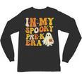 In My Spooky PRE-K Teacher Era Halloween Costume Tee Unisex Long Sleeve T-Shirt, trending gift In My Spooky PRE-K Teacher Era Halloween Costume Tee Unisex Long Sleeve T-Shirt, trending gift