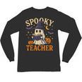 Spooky Teacher Halloween Cute Ghost Pumpkin Reading Women Unisex Long Sleeve T-Shirt, trending gift Spooky Teacher Halloween Cute Ghost Pumpkin Reading Women Unisex Long Sleeve T-Shirt, trending gift
