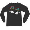Square Root 36 49 Meme 67 Ice Cream Drip Math Teacher Tee Unisex Long Sleeve T-Shirt, trending gift