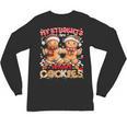 My Student Are Smart Cookies Pjs Christmas Xmas Teacher Unisex Long Sleeve T-Shirt, trending gift