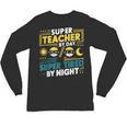 Super Teacher By Day Super Tired By Night Superheroes School Unisex Long Sleeve T-Shirt, trending gift Super Teacher By Day Super Tired By Night Superheroes School Unisex Long Sleeve T-Shirt, trending gift