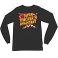 Super Teacher's Assistant Educational Superhero Unisex Long Sleeve T-Shirt, trending gift Super Teacher's Assistant Educational Superhero Unisex Long Sleeve T-Shirt, trending gift