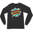 Superhero Teacher Retro Comic Teaching Superpower Unisex Long Sleeve T-Shirt, trending gift