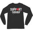Support Squad Cute Heart Supportive Teacher Team Member Unisex Long Sleeve T-Shirt, trending gift
