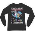 T Rex Dinosaur Unicorn Teachers Are Like Unicornasaurus Rex Unisex Long Sleeve T-Shirt, trending gift T Rex Dinosaur Unicorn Teachers Are Like Unicornasaurus Rex Unisex Long Sleeve T-Shirt, trending gift