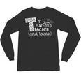 T Is For Teacher And Tacos For Teacher & Tacos Lovers Men Women Girls Kids Unisex Long Sleeve T-Shirt, trending gift