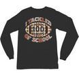 I Tackled 100 Days Of School Football Boys Girls Teachers Unisex Long Sleeve T-Shirt, trending gift I Tackled 100 Days Of School Football Boys Girls Teachers Unisex Long Sleeve T-Shirt, trending gift