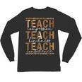 Teach Compassion Kindness Confidence History Teacher Unisex Long Sleeve T-Shirt, trending gift