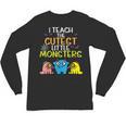 I Teach Cutest Little Monsters Halloween Teacher Men Women Unisex Long Sleeve T-Shirt, trending gift