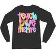 Teach Love Inspire Preppy Back To School Teacher Women Unisex Long Sleeve T-Shirt, trending gift Teach Love Inspire Preppy Back To School Teacher Women Unisex Long Sleeve T-Shirt, trending gift