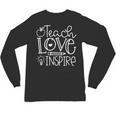 Teach Love Inspire Retro Teacher Kids Back To School Unisex Long Sleeve T-Shirt, trending gift Teach Love Inspire Retro Teacher Kids Back To School Unisex Long Sleeve T-Shirt, trending gift