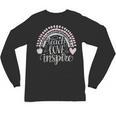 Teach Love Inspire Teacher Unisex Long Sleeve T-Shirt, trending gift Teach Love Inspire Teacher Unisex Long Sleeve T-Shirt, trending gift