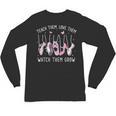 Teach Them Love Them Watch Them Grow Ballet Dance Teacher Unisex Long Sleeve T-Shirt, trending gift Teach Them Love Them Watch Them Grow Ballet Dance Teacher Unisex Long Sleeve T-Shirt, trending gift