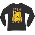 I Teach Super Heroes Comic Book Hero Teacher School Unisex Long Sleeve T-Shirt, trending gift I Teach Super Heroes Comic Book Hero Teacher School Unisex Long Sleeve T-Shirt, trending gift