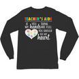 Teacher Aide Appreciation Cute Heart Tee For Women Unisex Long Sleeve T-Shirt, trending gift