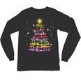 Teacher Crayon Christmas Tree Lights Student School Xmas Unisex Long Sleeve T-Shirt, trending gift Teacher Crayon Christmas Tree Lights Student School Xmas Unisex Long Sleeve T-Shirt, trending gift
