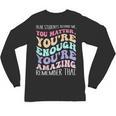 Teacher Dear Students Behind Me 1st Day Of School On Back Unisex Long Sleeve T-Shirt, trending gift Teacher Dear Students Behind Me 1st Day Of School On Back Unisex Long Sleeve T-Shirt, trending gift