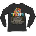 Teacher Definition Teaching School Teacher Men Women Unisex Long Sleeve T-Shirt, trending gift Teacher Definition Teaching School Teacher Men Women Unisex Long Sleeve T-Shirt, trending gift
