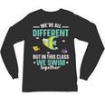 Teacher We All Different But In This Class We Swim Together Unisex Long Sleeve T-Shirt, trending gift Teacher We All Different But In This Class We Swim Together Unisex Long Sleeve T-Shirt, trending gift
