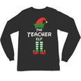 The Teacher Elf Family Matching Group Idea Christmas Unisex Long Sleeve T-Shirt, trending gift The Teacher Elf Family Matching Group Idea Christmas Unisex Long Sleeve T-Shirt, trending gift